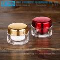 The most classical and universal full range high quality double layers wholesale acrylic plastic cosmetics cream jar